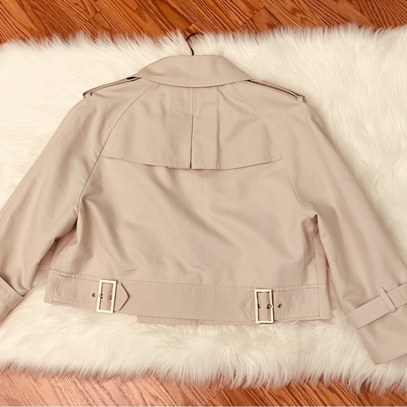 ⭐️ Ted Baker Boxy Crop Trench Jacket - Picture 6 of 13